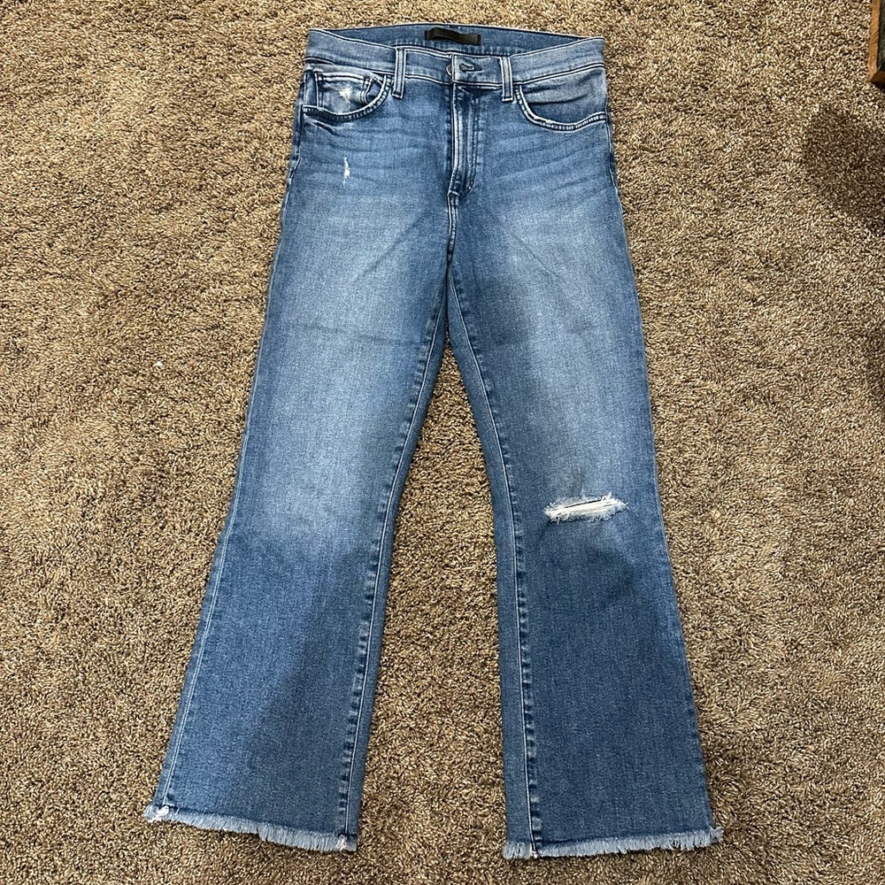 Joe Jeans “the Callie”. High rise cropped boot cut.